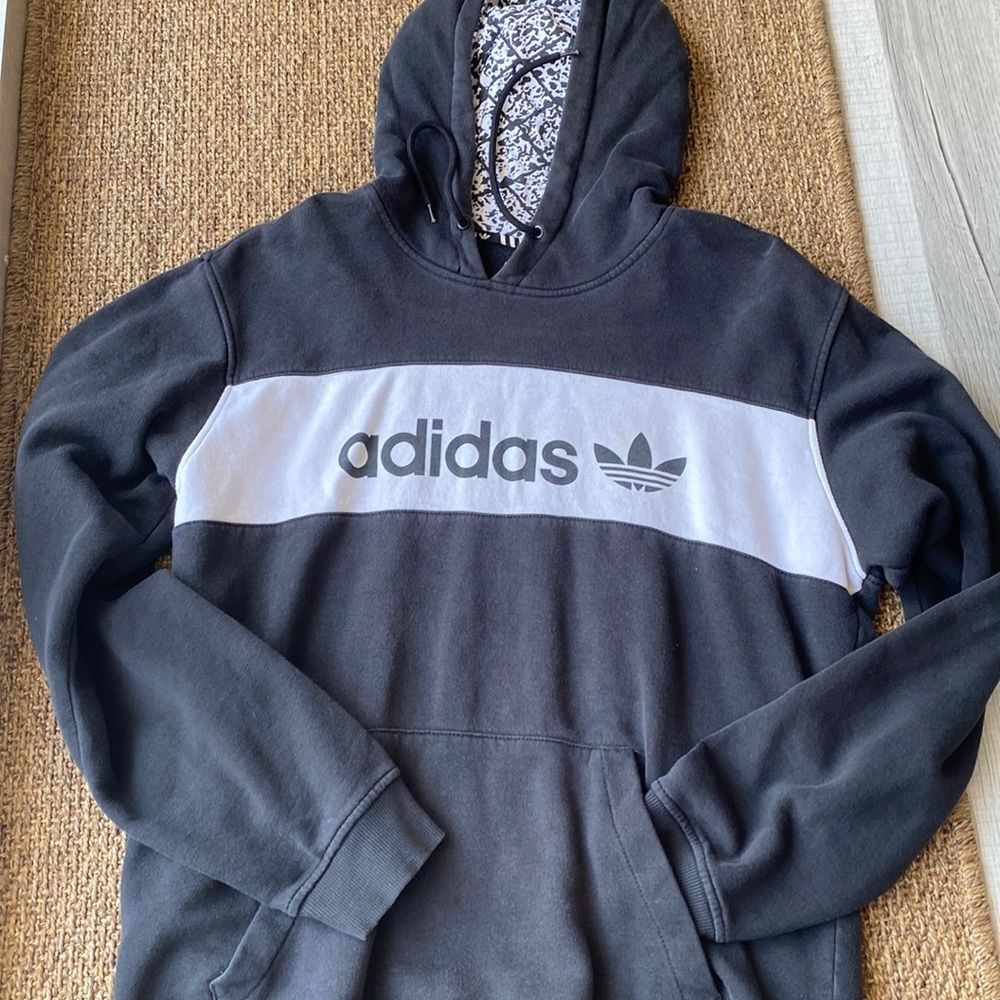 Adidas color-block hoodie